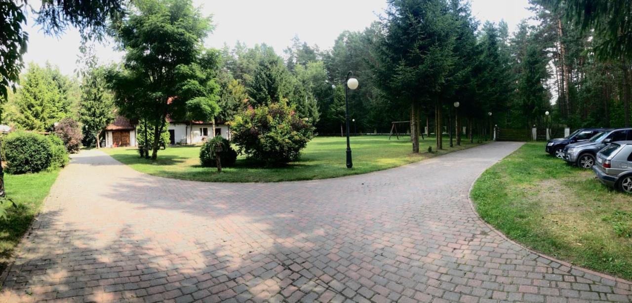 Lesna Chata Olsztynek Buitenkant foto