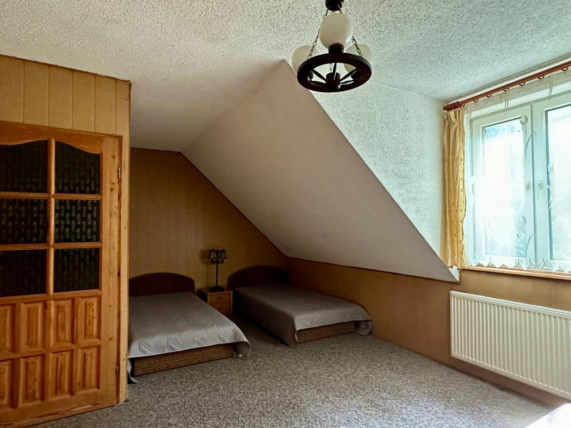 Lesna Chata Olsztynek Buitenkant foto